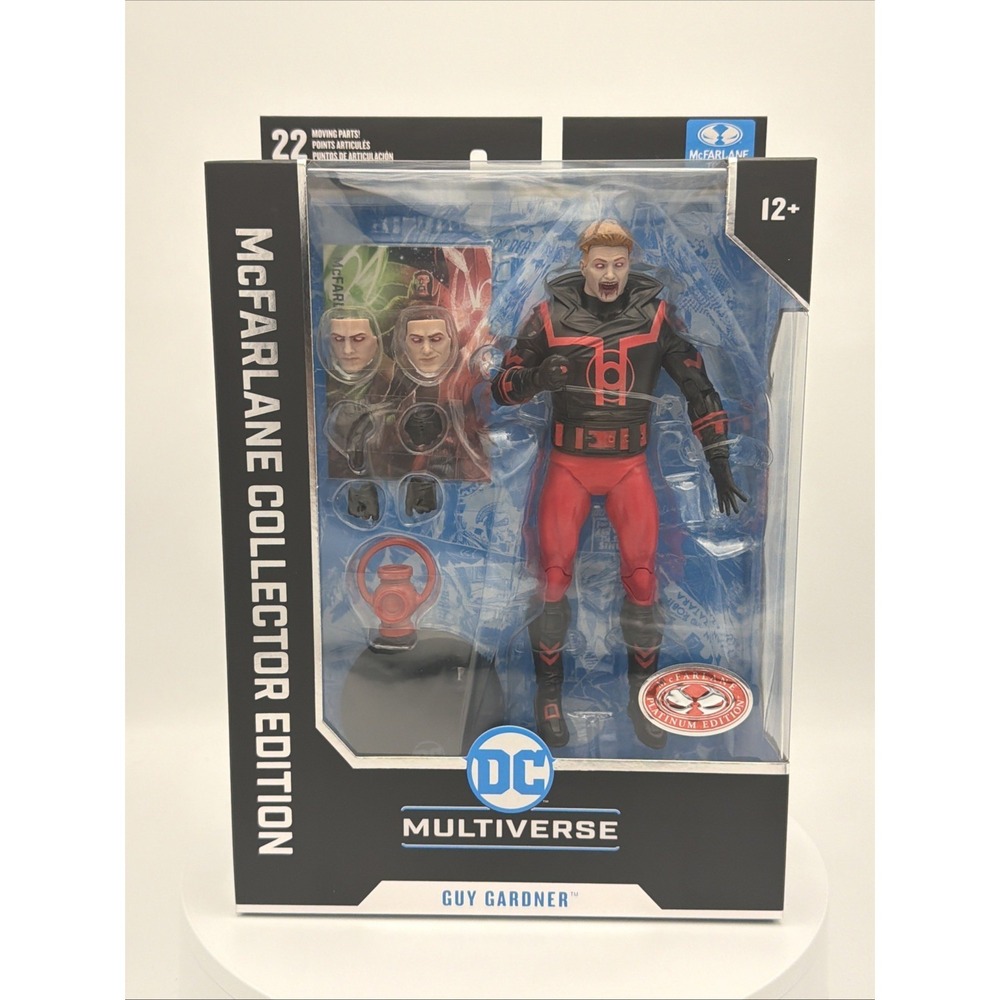 McFarlane DC Multiverse Guy Gardner Red Lantern 7"‎ Action Figure NIB